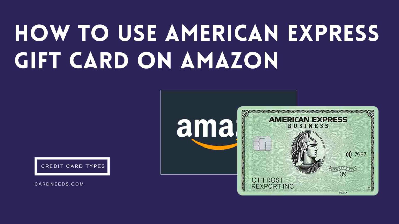 How to use American Express Gift Card on Amazon